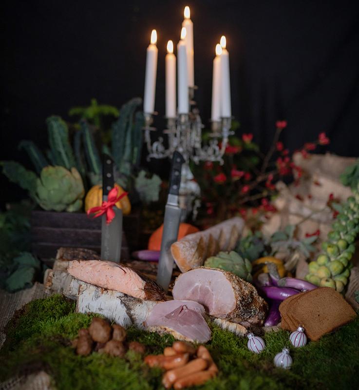 julbord, jul, slott, julbordsweekend